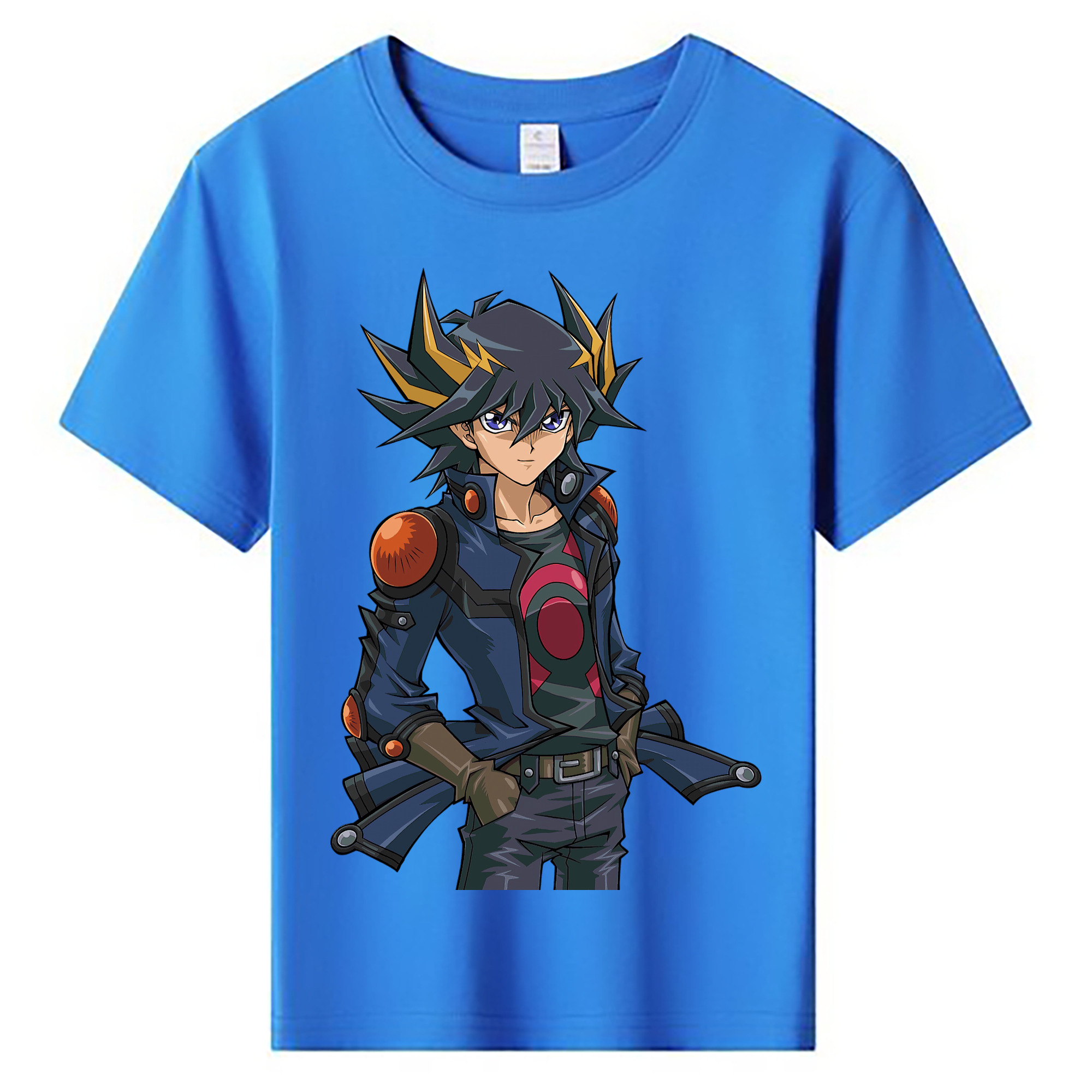（画像用） 遊☆戯☆王 Yu-Gi-Oh! 綿100％キッズTシャツ（フロントプリント）